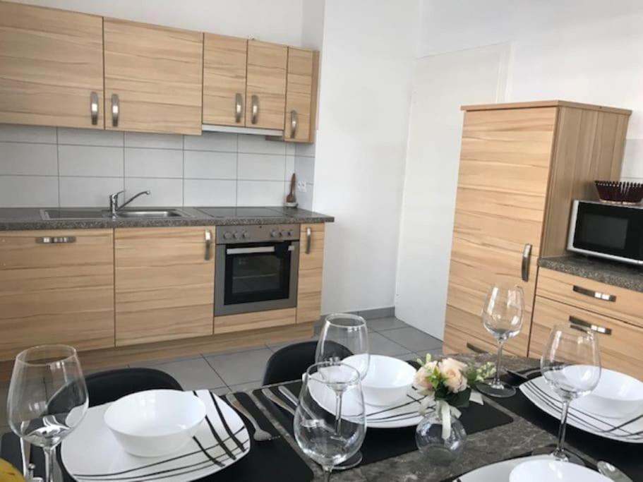 Appartement Des 3 Pays. 2 Mn De Bale+ Free Parking Saint-Louis  Dış mekan fotoğraf