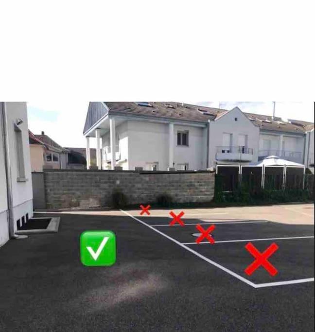 Appartement Des 3 Pays. 2 Mn De Bale+ Free Parking Saint-Louis  Dış mekan fotoğraf